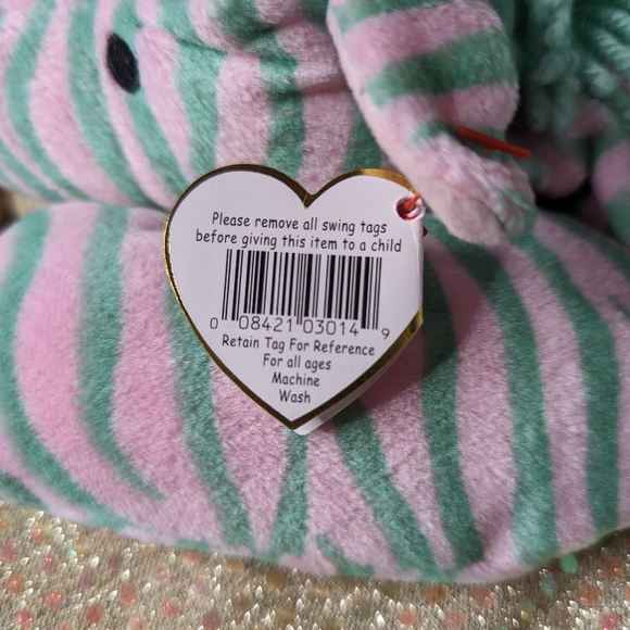 Ty pillow pal Zulu the zebra - Picture 3 of 9